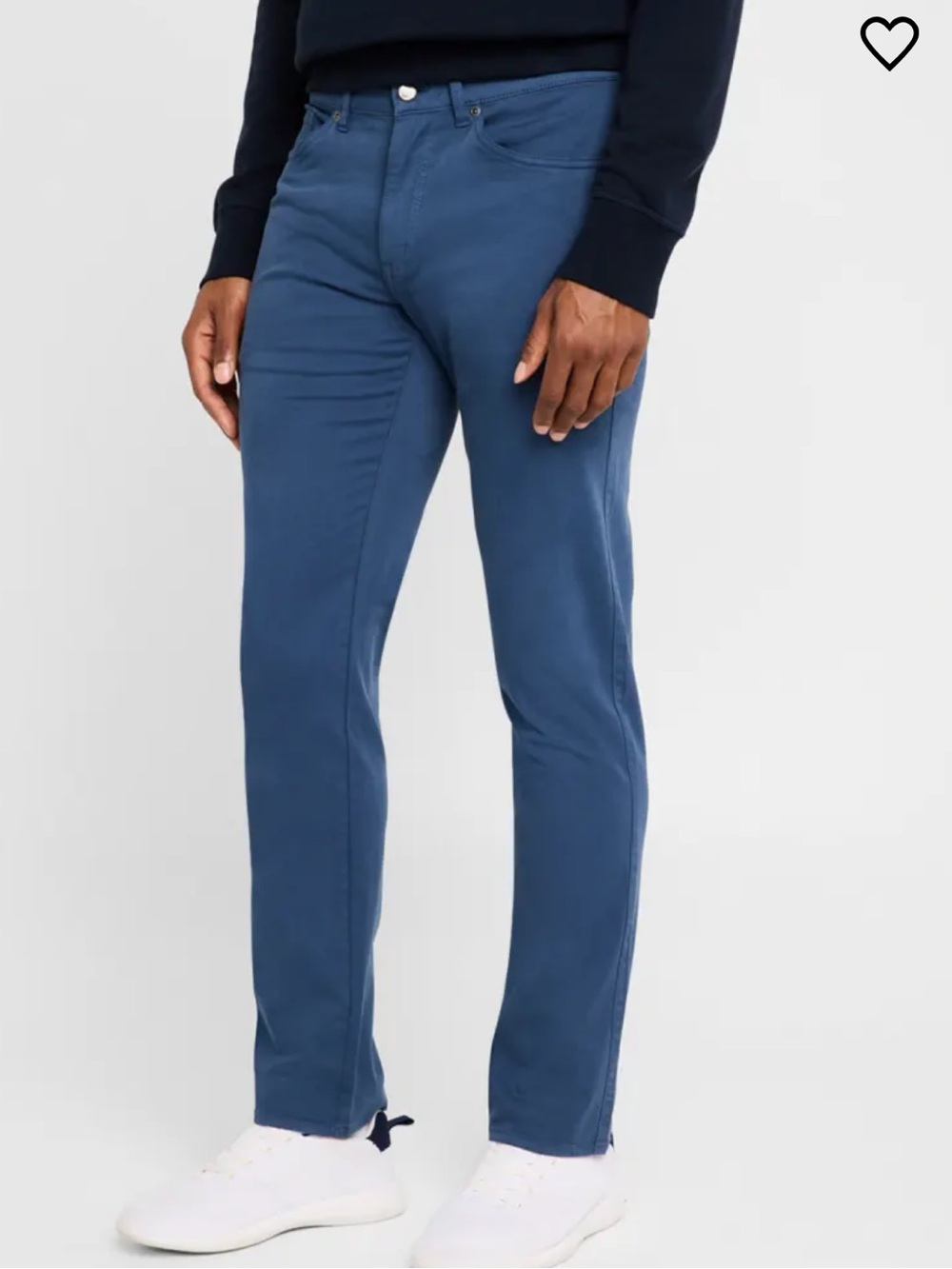 Peter Millar Signature Sateen Five-Pocket Pants in Blue men’s sz 44 x 29
